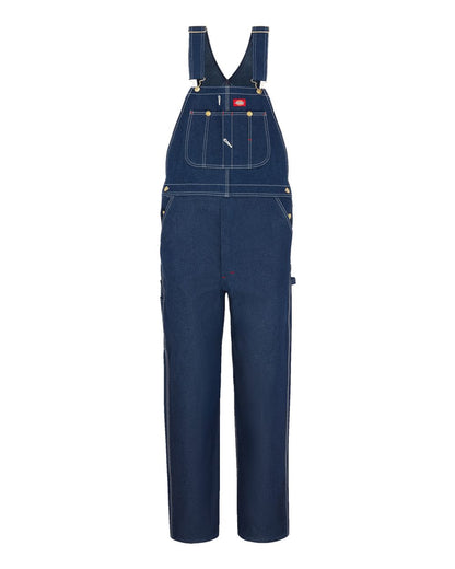Dickies Men's Extended Sizes Bib Overall 8329EXT #color_Indigo Rigid - 32I