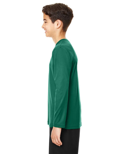 Team 365 Youth Zone Performance Long Sleeve T-Shirt TT11YL #colormdl_Sport Forest
