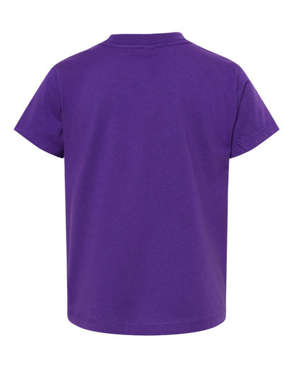 BELLA + CANVAS Toddler Jersey Tee 3001T #color_Team Purple