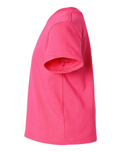 Rabbit Skins Youth Juvy T-Shirt 3301J #color_Hot Pink