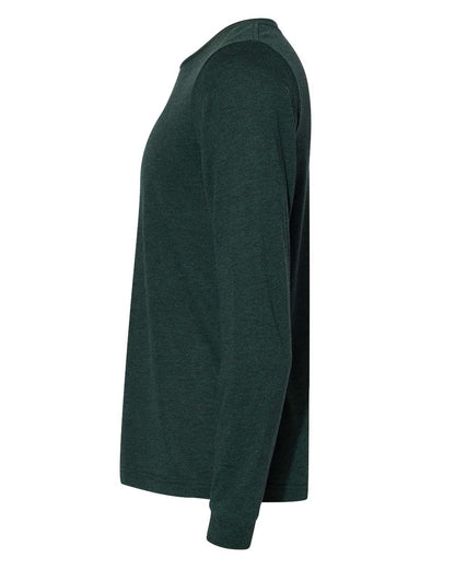 BELLA + CANVAS Triblend Long Sleeve Tee 3513 #color_Emerald Triblend