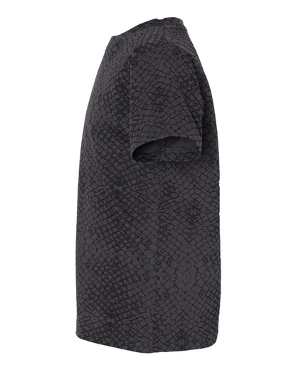 Rabbit Skins Toddler Fine Jersey Tee 3321 #color_Black Reptile