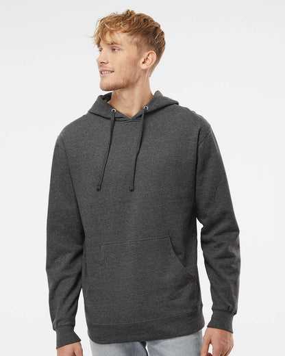 Independent Trading Co. Unisex Midweight Hooded Sweatshirt SS4500 #colormdl_Charcoal Heather