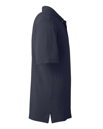 Harriton Men's Pique Polo M200 #color_Navy