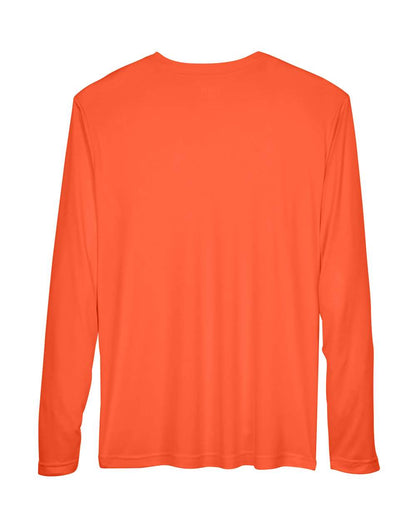 Team 365 Men's Zone Performance Long Sleeve T-Shirt TT11L #color_Sport Orange