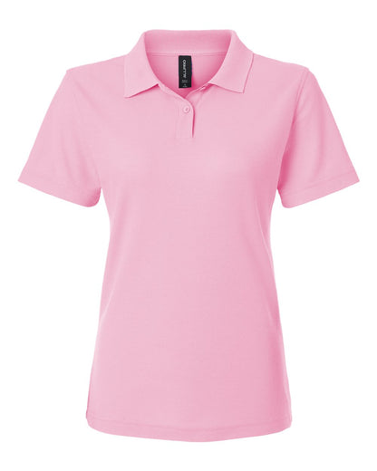 AllPro Women's Pique Polo 62800L #color_Light Pink