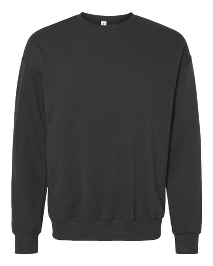 BELLA + CANVAS Sponge Fleece Drop Shoulder Crewneck Sweatshirt 3945 #color_Dark Grey