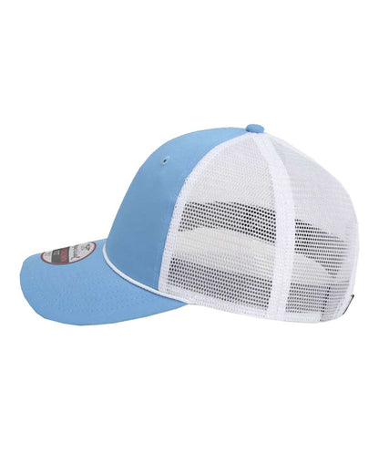 Imperial The Night Owl Performance Rope Cap 7055 #color_Powder Blue/ White