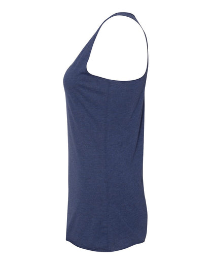 BELLA + CANVAS Women's Triblend Racerback Tank 8430 #color_Navy Triblend