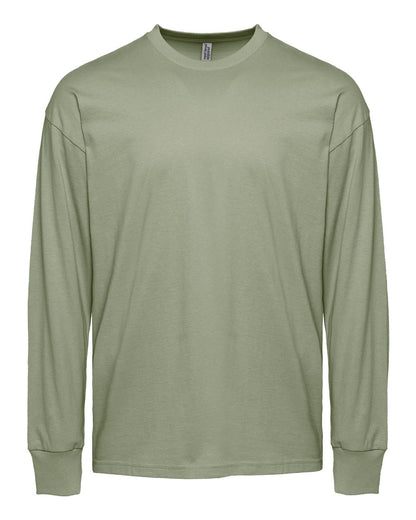 Next Level Unisex Heavyweight Long Sleeve T-Shirt 7211 #color_Light Olive