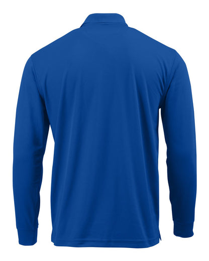 Paragon Men's Prescott Long Sleeve Polo 110 #color_Royal