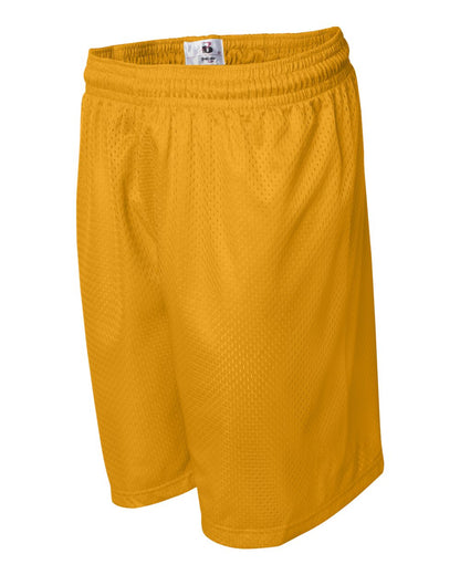 Badger Pro Mesh 7" Shorts 7207 #color_Gold