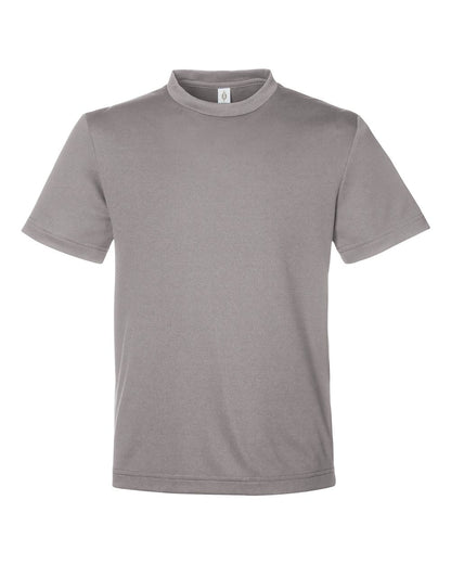 Team 365 Youth Zone Performance Mesh T-Shirt TT15Y #color_Sport Graphite