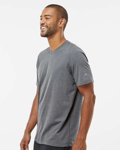 Adidas Men's Blended T-Shirt A556 #colormdl_Dark Grey Heather
