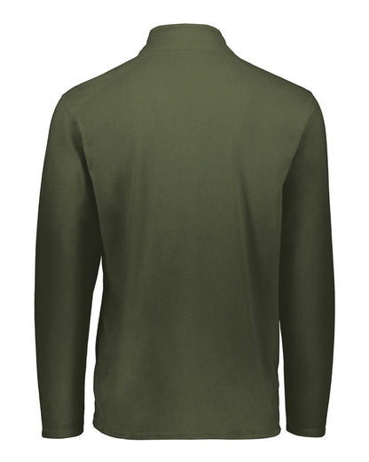 Augusta Sportswear Unisex Eco Revive™ Micro-Lite Fleece Quarter-Zip Pullover 6863 #color_Olive