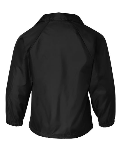 Augusta Sportswear Youth Coach's Jacket 3101 #color_Black