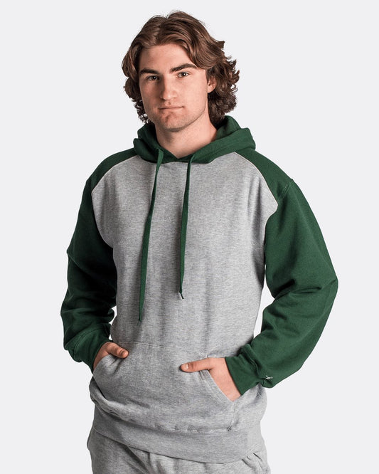 Badger Sport Athletic Fleece Hooded Sweatshirt 1249