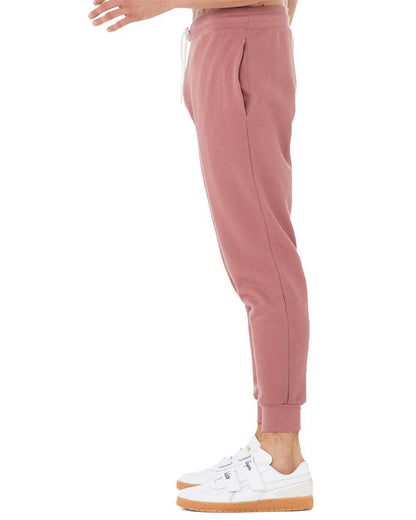 BELLA + CANVAS Unisex Sponge Fleece Joggers 3727 #colormdl_Mauve