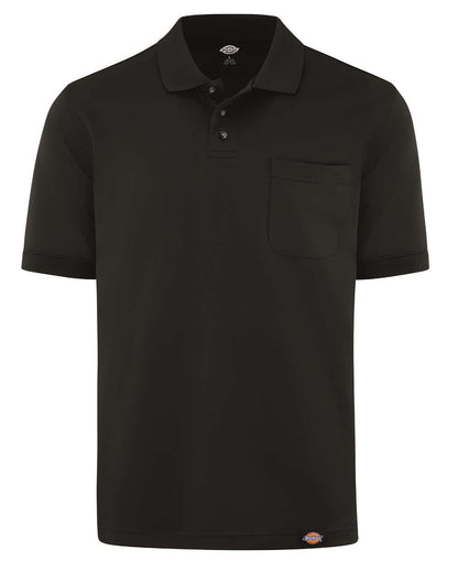 Dickies Performance Short Sleeve Work Shirt With Pocket LS44 #color_Black