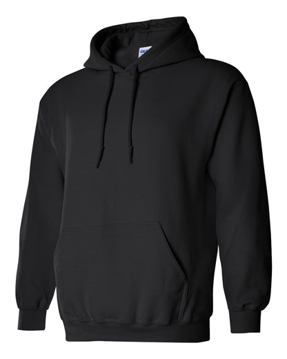 Gildan Unisex Heavy Blend™ Hooded Sweatshirt 18500 #color_Black