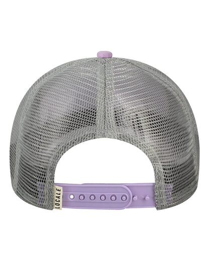 LOCALE Trucker Cap 5PTKR #color_Purple Ranges/ Lavendar Sophia G