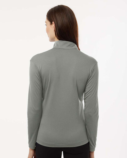 AllPro Women's Pro-Lock Performance Quarter-Zip Pullover 41870L #colormdl_Greystone