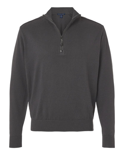 Devon & Jones Men's New Classics Quarter-Zip Sweater DG446 #color_Graphite