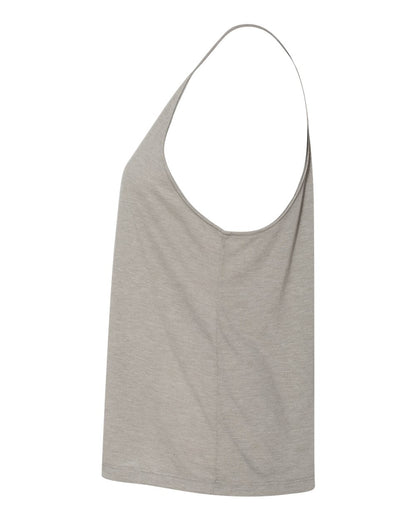 BELLA + CANVAS Women's Flowy High-Neck Tank 8809 #color_Heather Stone