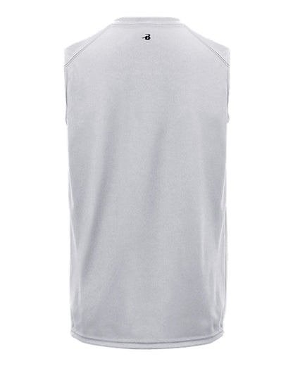 Badger Youth B-Core Sleeveless T-Shirt 2130 #color_Silver