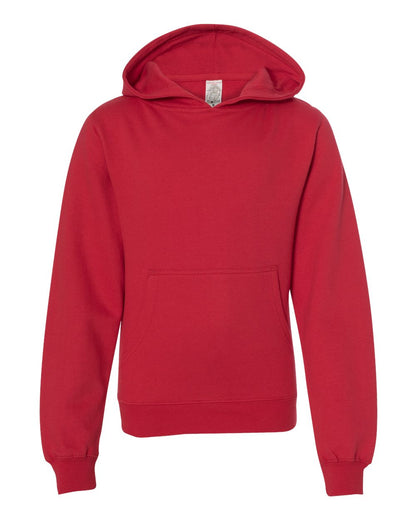 Independent Trading Co. Youth Midweight Hooded Sweatshirt SS4001Y #color_Red