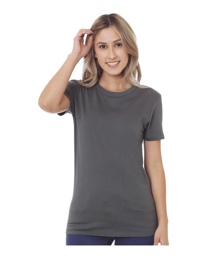 Bayside Women's Fine Jersey T-Shirt 9625 #color_Charcoal