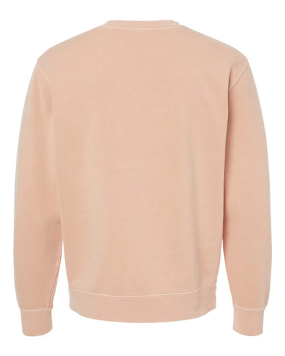 Independent Trading Co. Midweight Pigment-Dyed Crewneck Sweatshirt PRM3500 #color_Pigment Dusty Pink