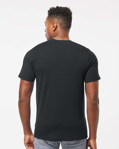 Tultex Combed Cotton T-Shirt 602 #colormdl_Black