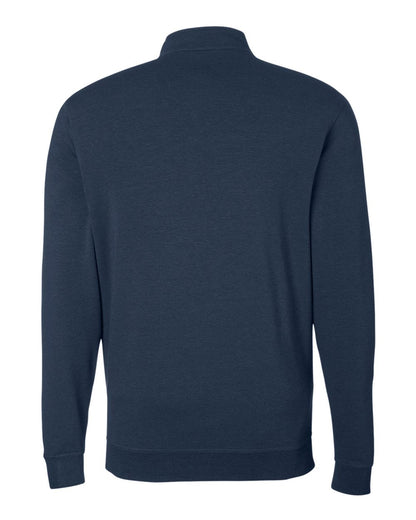 TASC Performance Inc Men's Cloud French Terry Quarter-Zip Pullover TM616 #color_Classic Navy