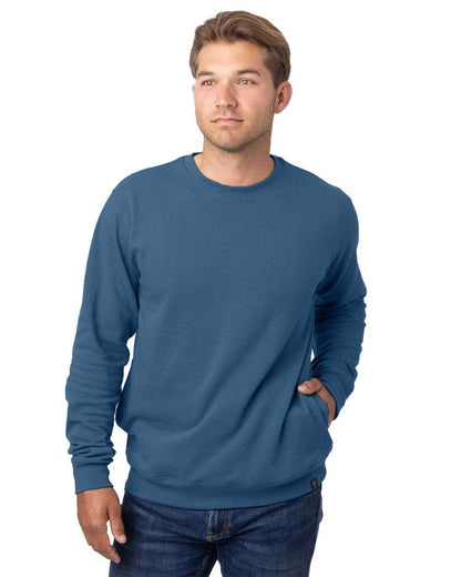 econscious Unisex Reclaimist Crewneck Sweatshirt EC5305 #colormdl_Tidal Blue