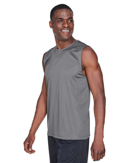 Team 365 Men's Zone Performance Muscle T-Shirt TT11M #colormdl_Sport Graphite