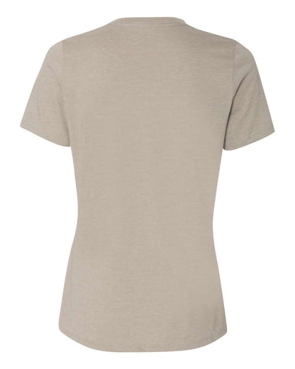 BELLA + CANVAS Women’s Relaxed Fit Heather CVC Tee 6400CVC #color_Heather Stone