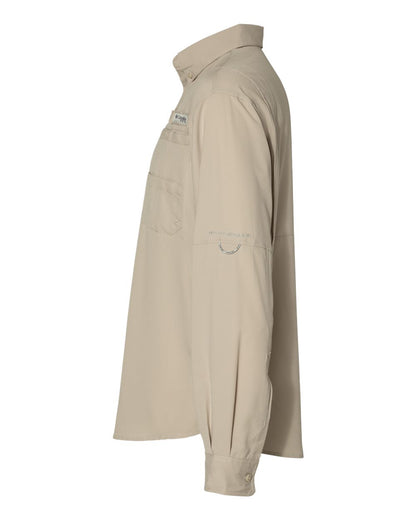 Columbia Men's PFG Tamiami™ II Fishing Shirt 128606 #color_Fossil