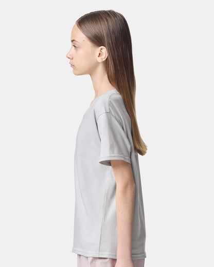 American Apparel Youth Fine Jersey Tee 2001Y #colormdl_New Silver