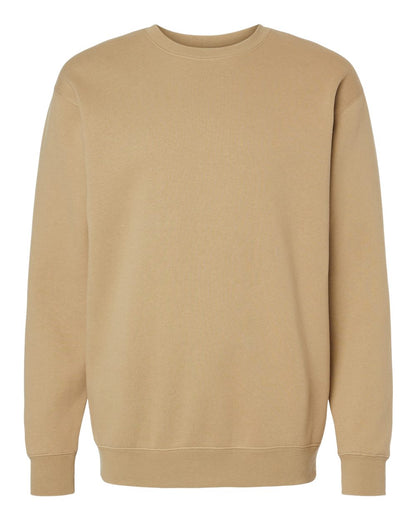 Independent Trading Co. Heavyweight Crewneck Sweatshirt IND3000 #color_Sandstone