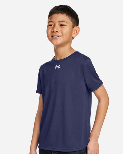 Under Armour Youth Tech™ Team T-Shirt 1377487 #colormdl_Midnight Navy/ White