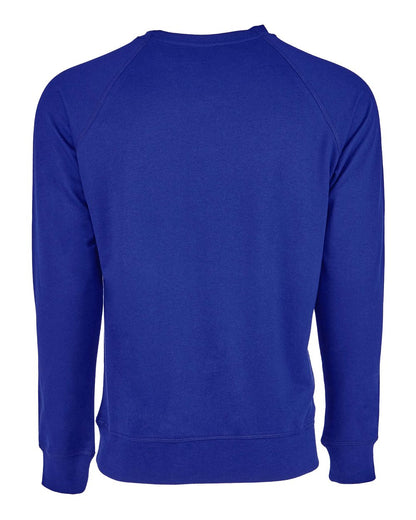 Next Level Laguna Raglan Crewneck Sweatshirt 9000 #color_Royal