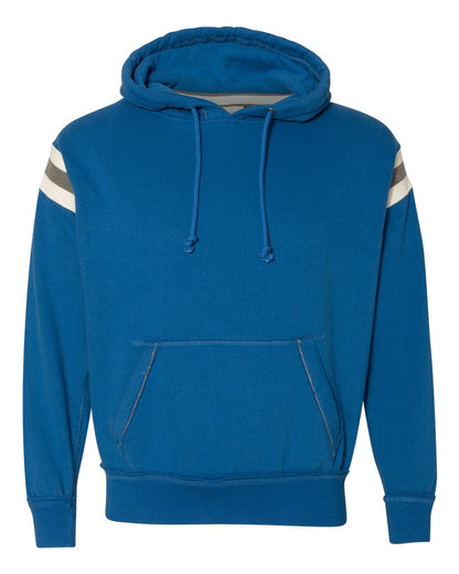 J. America Men's Vintage Athletic Hooded Sweatshirt 8847 #color_Vintage Royal