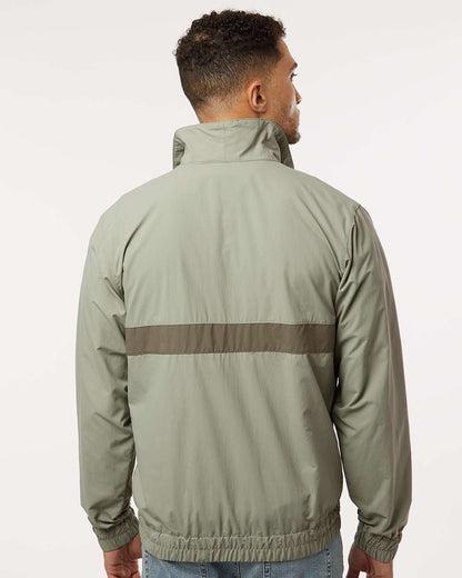 Columbia Men's Spire Valley™ Windbreaker 212106 #colormdl_Safari/ Stone Green