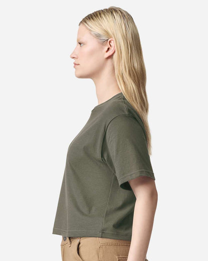 American Apparel Women's Fine Jersey Boxy Tee 102 #colormdl_Lieutenant
