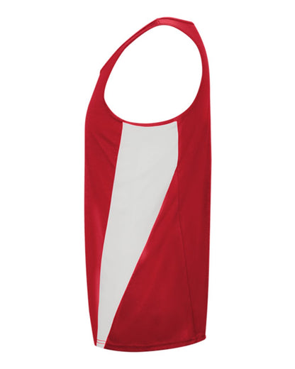 Alleson Athletic Youth Stride Singlet 2667 #color_Red/ White