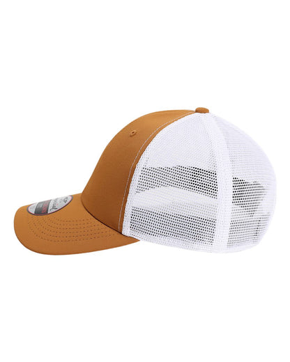 Imperial The Original Sport Mesh Cap X210SM #color_Buckthorn Brown/ White