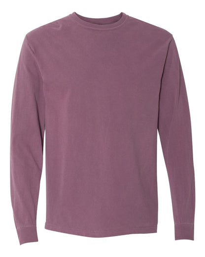 Comfort Colors Unisex Garment-Dyed Heavyweight Long Sleeve T-Shirt 6014 #color_Berry