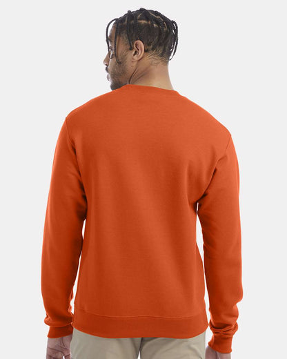 Champion Unisex Powerblend® Crewneck Sweatshirt S600 #colormdl_Orange