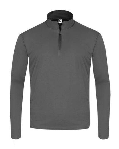 C2 Sport Youth Quarter-Zip Pullover 5202 #color_Graphite